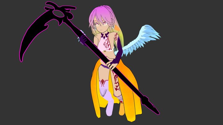 Jibril - NoGameNoLife 3D Model