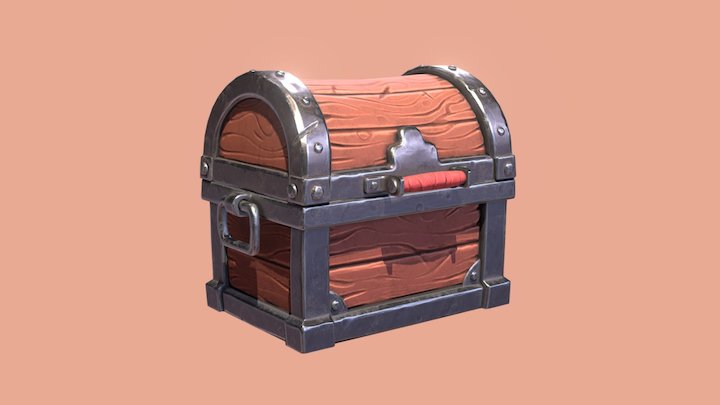 Basic Chest 3D Model