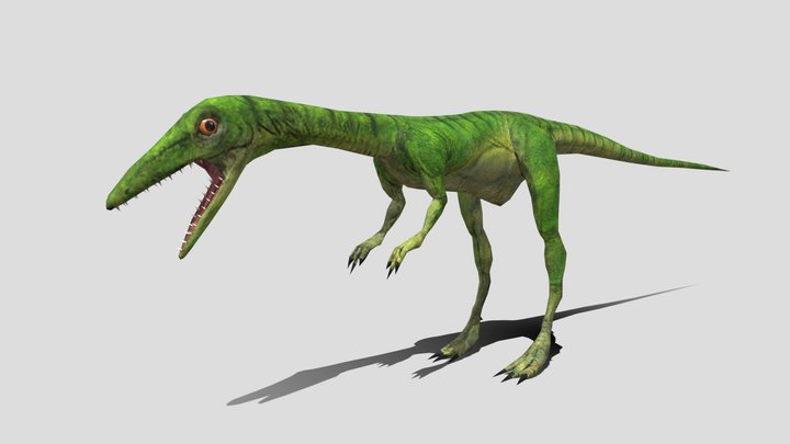 Jurassic Park Arcade 2015 Compsognathus – Modelo 3D gratuito STL