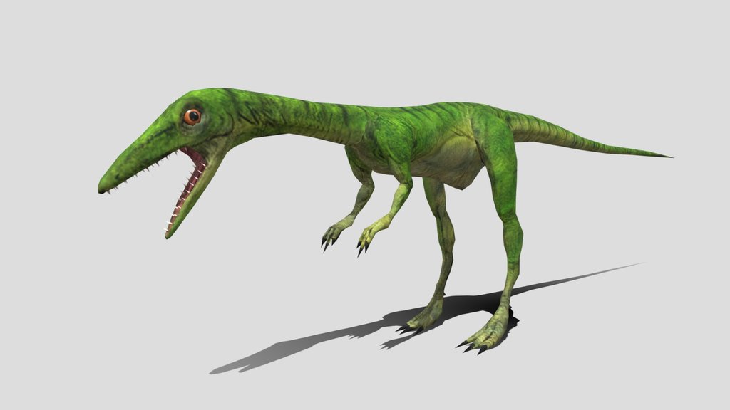 Jurassic Park Arcade 2015 Compsognathus