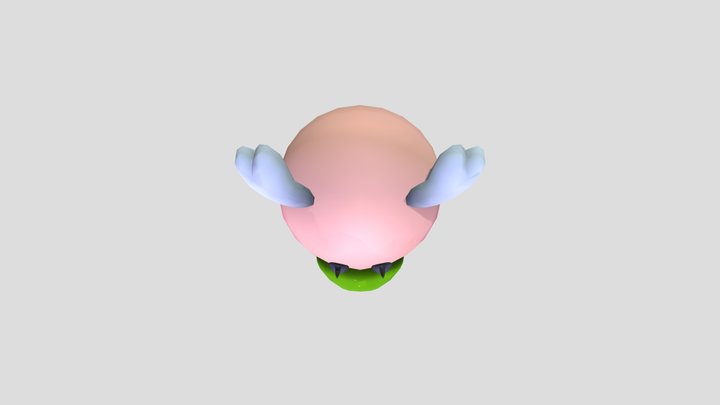 Smeech Anim (down) (green) 3D Model
