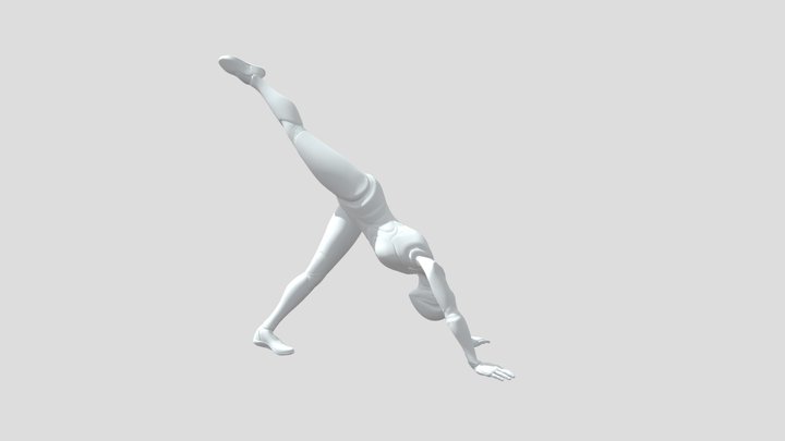 Pose 6 3D Model