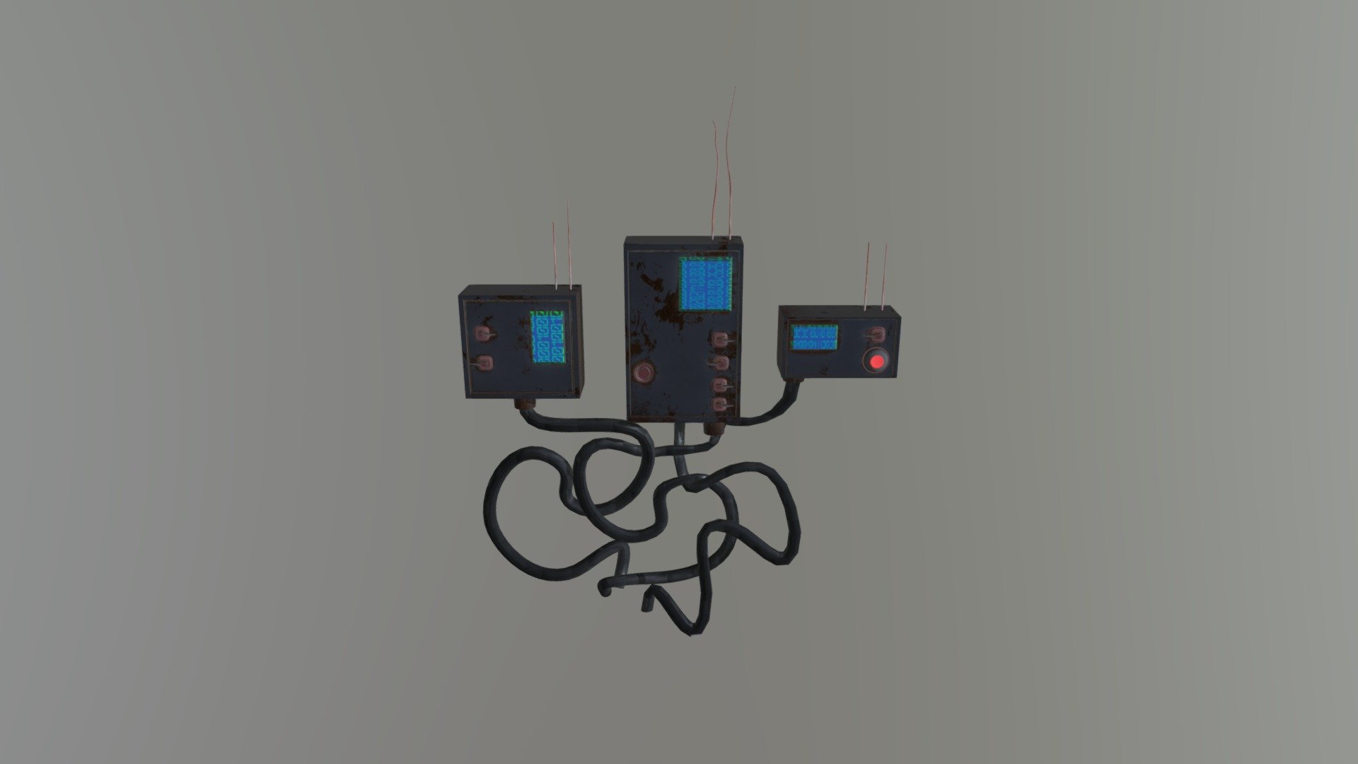 Control Box - 3D model by punishedizzie [7f4e9b7] - Sketchfab