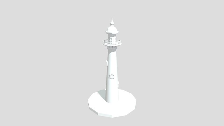 Harmon Lighthouse 3D Model