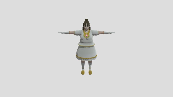Idol Adventurer Theia 3D Model