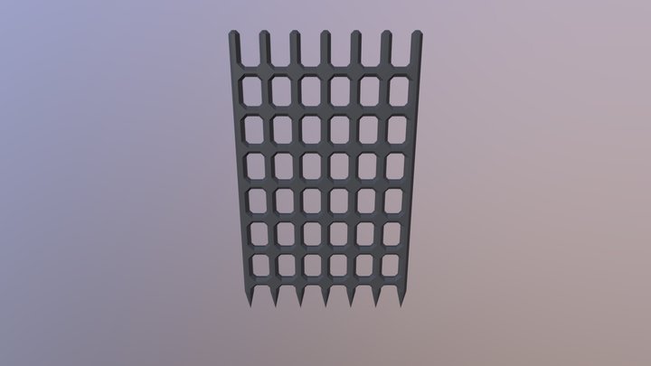 Iron Gate 3D Model