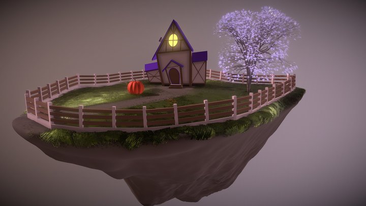 Floating House (WIP) 3D Model
