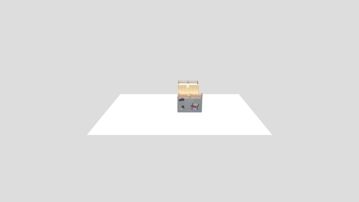 halfpipeUV 3D Model
