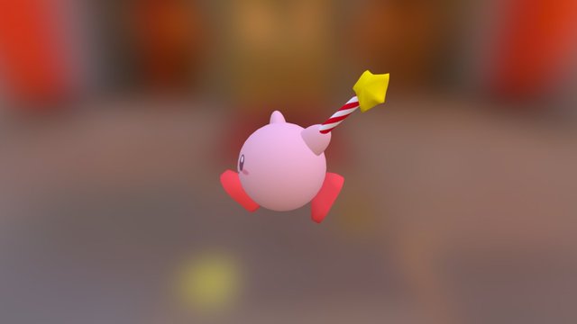 Kirby 3D Model
