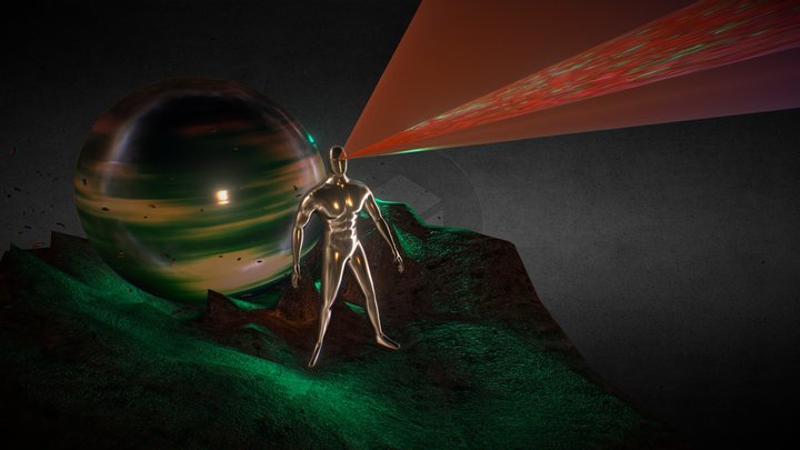 The Day the Earth Stood Still - Gort 3D Model