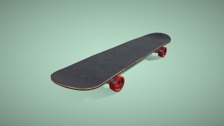 Skateboard 3D Model