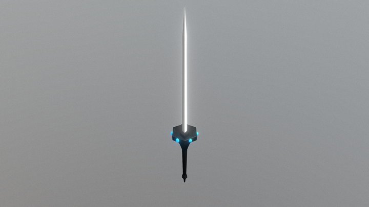 My first model...A sword! 3D Model