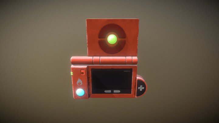Pokemon Pokedex 3D Model