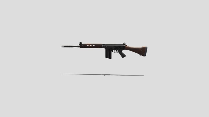 FN FAL 3D Model