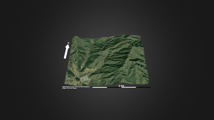 舞彩浅山 – Modelo 3D gratuito STL