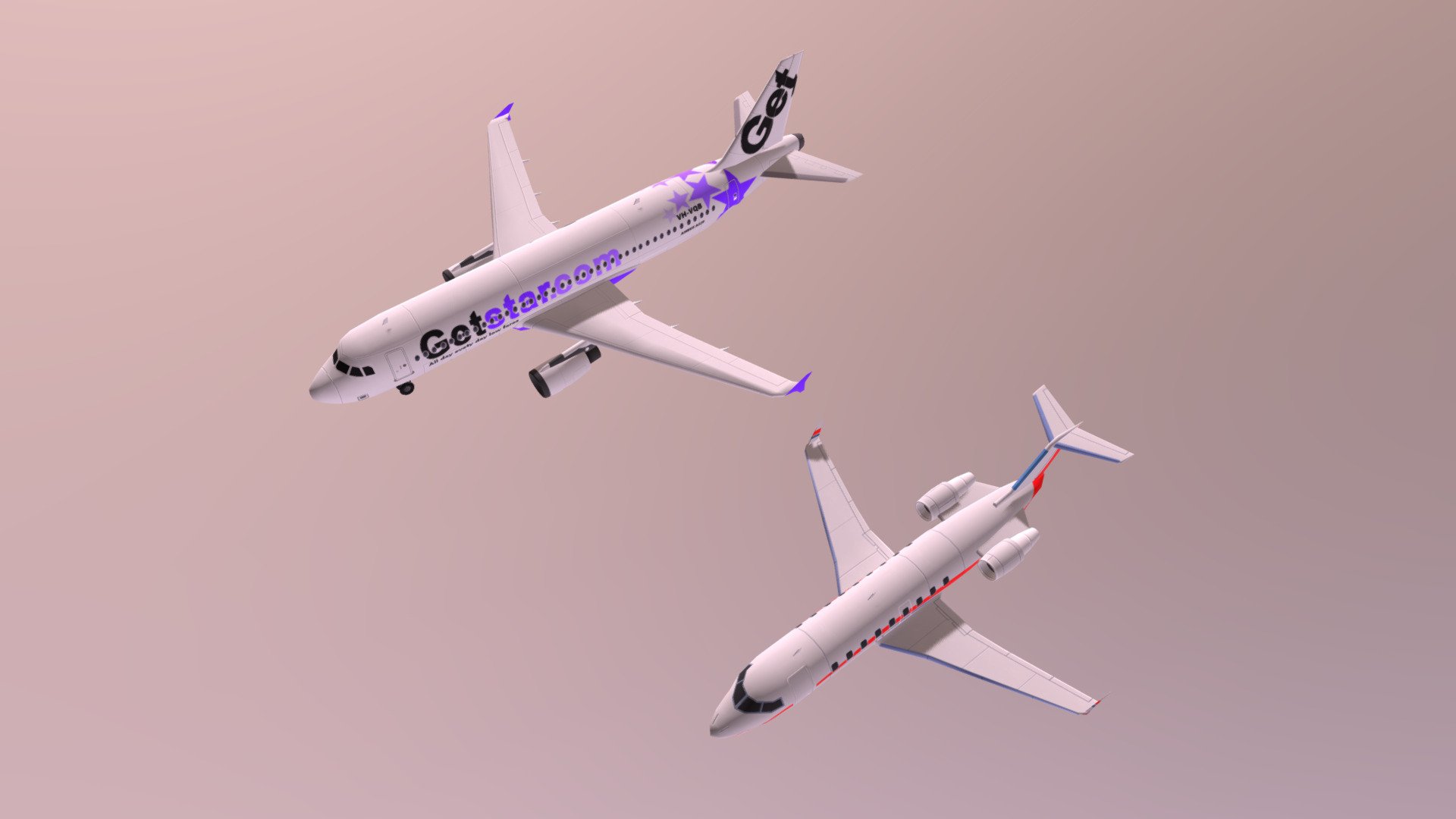 Low Poly Airplanes Pack