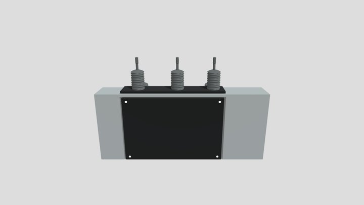 Wind Energy Transformer 3D Model