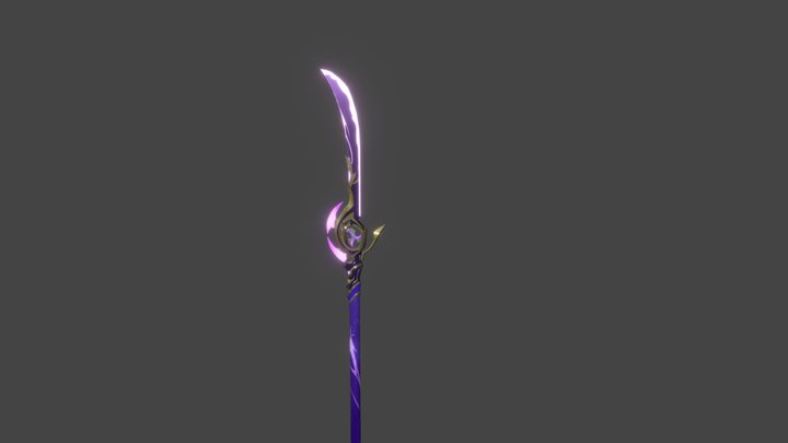 Genshin Impact Engulfing Lightning 3D Model