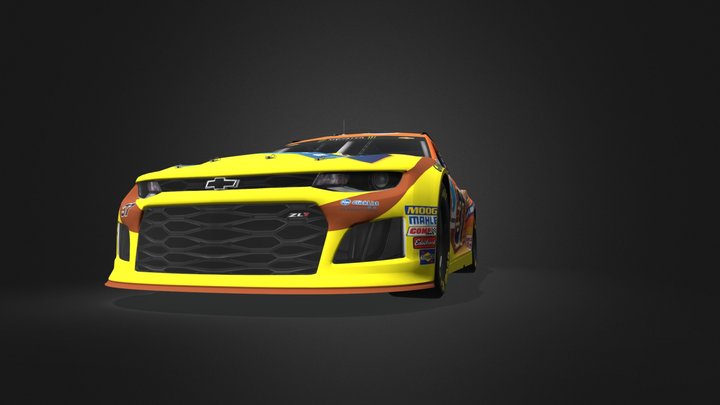JTG Daugherty Racing 37 Car 3D Model