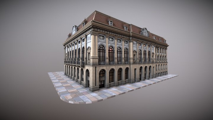 Konzerthaus Stettin, Dom Koncertowy w Szczecinie 3D Model