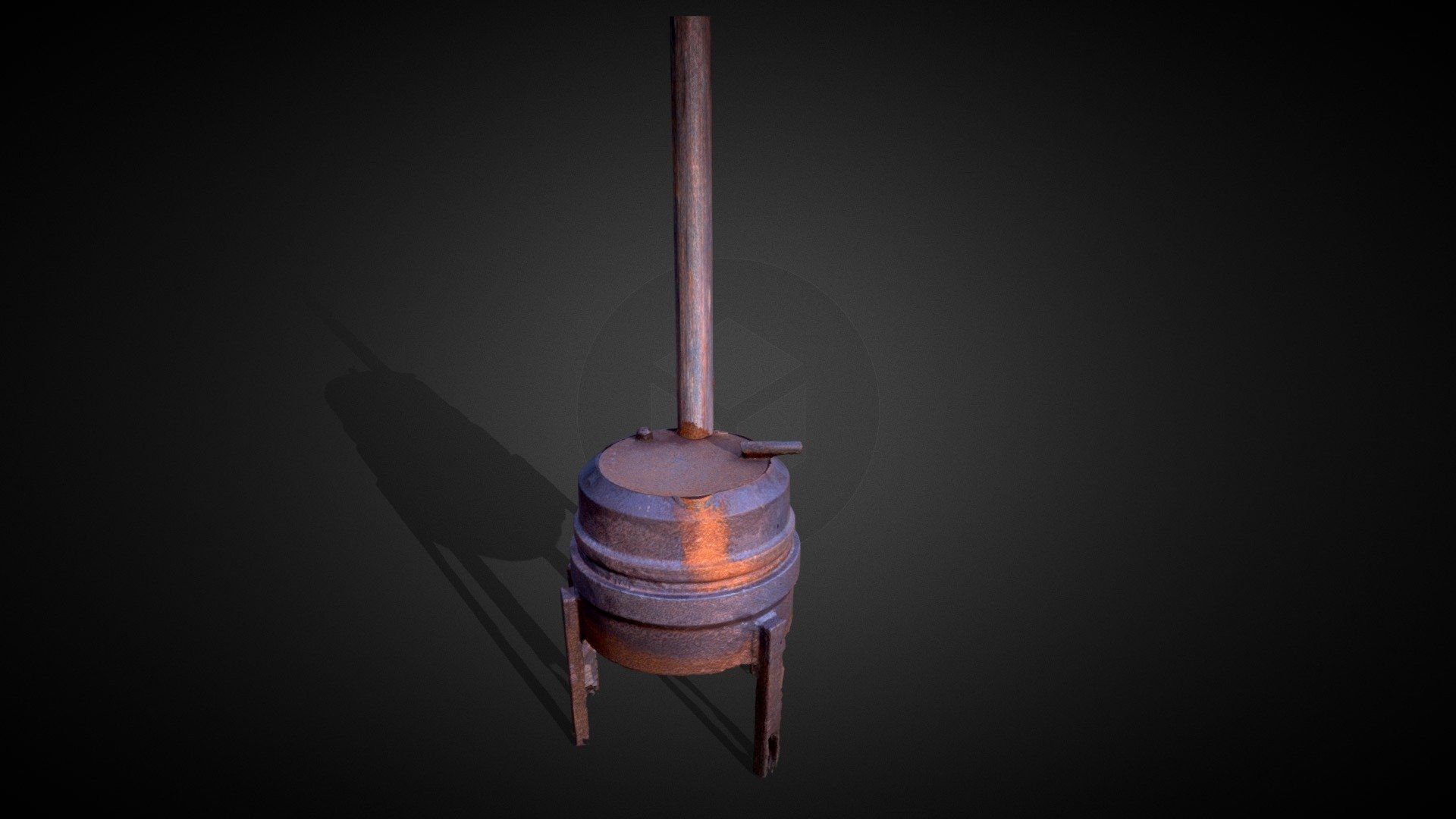 Rusty stove- photogrammetry - Download Free 3D model by the9thearl ...