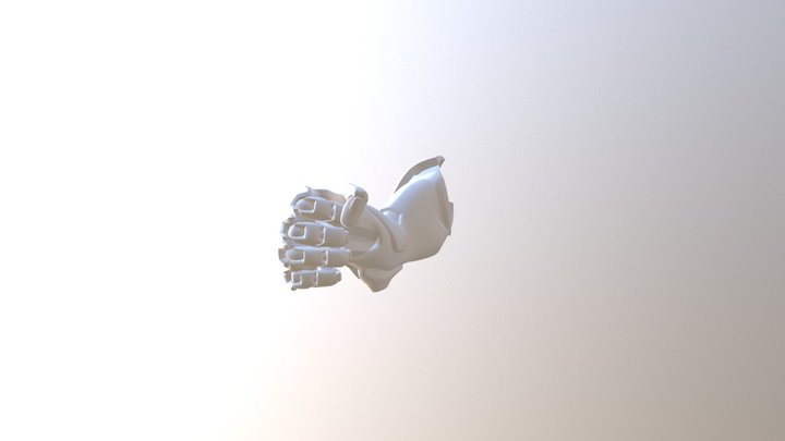Genji Right Arm 3D Model