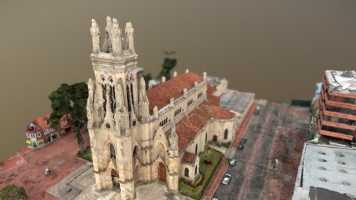 Iglesia Bogotá 3D Model