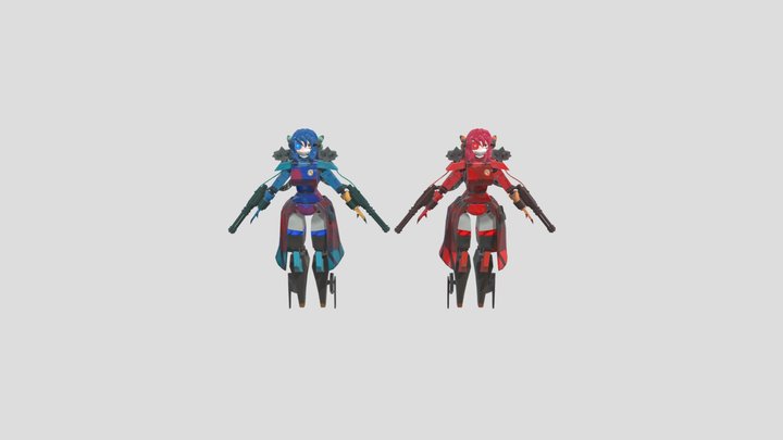 Senthia Lvl3 Elite (TF2) 3D Model