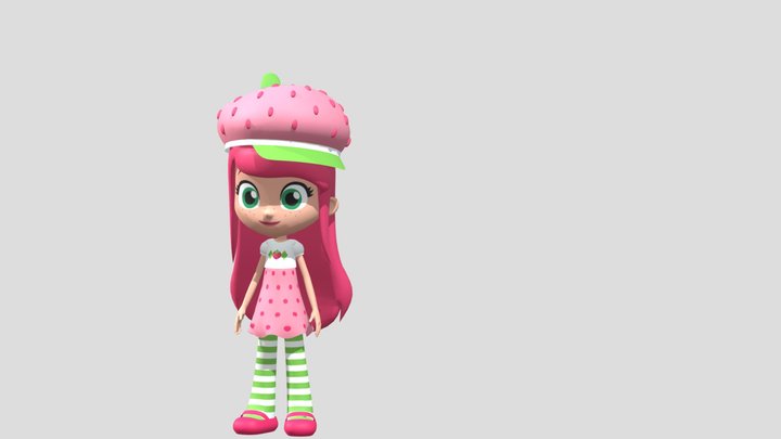 2019s-strawberry-shortcake 3D Model