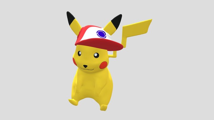 Pikachu 3D Model