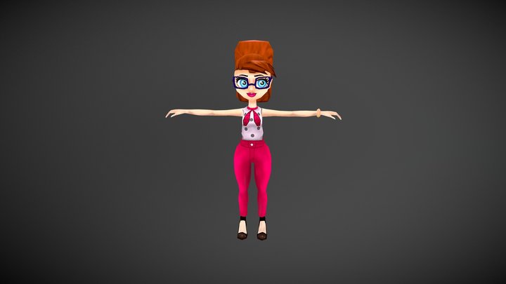Girl 3D Model