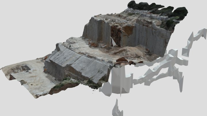 Grotta dei Cavatori 3D Model