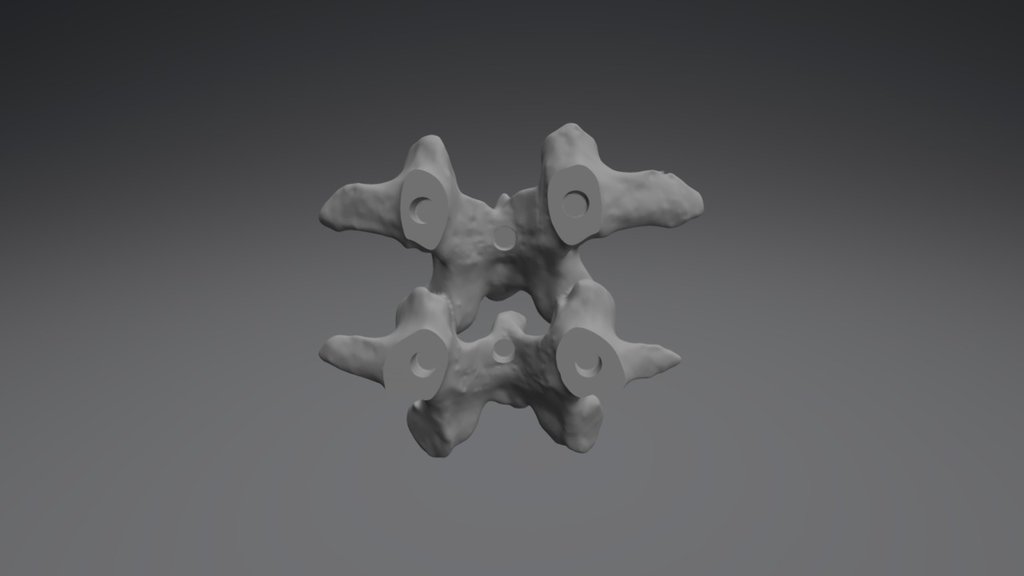L3-4 Posterior With Holes — Sketchfab embed 3D viewer