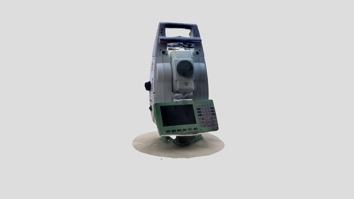 Leica total station 3D Model