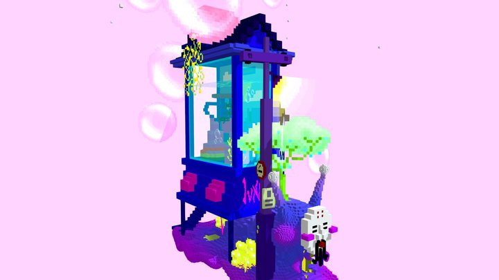 Astral Temple of the Constant Walk 3D Model