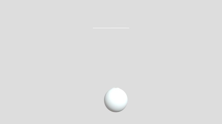 Whopper Chocolate Ball 3D Model