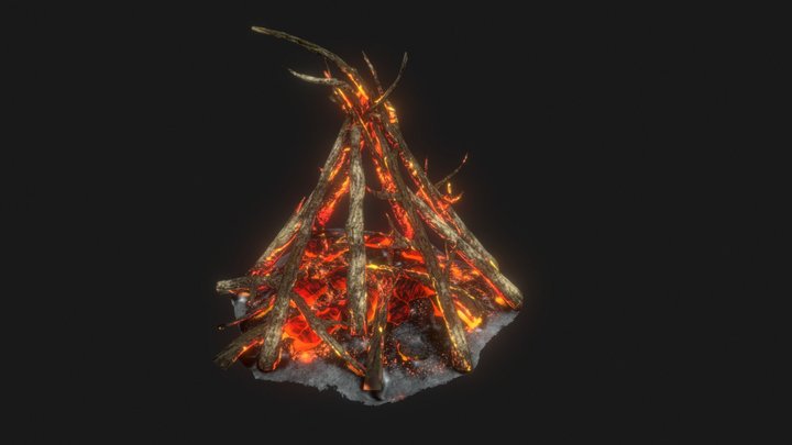 Campfire_2 3D Model