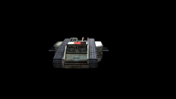 Mark IV WW1 3D Model
