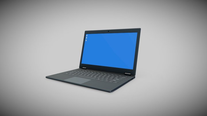PKS_Laptop_low 3D Model