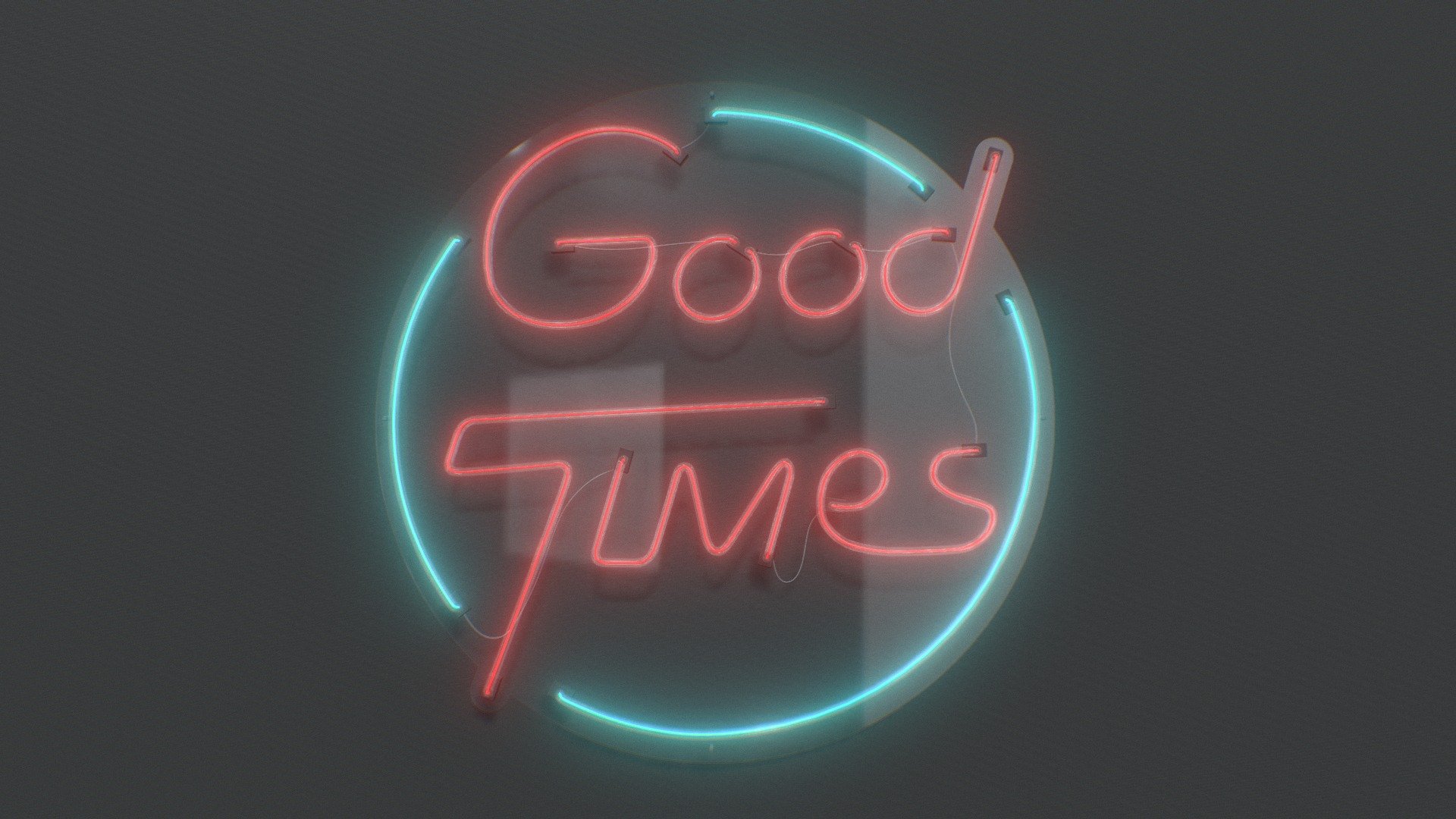 Good Times - Neon Sign - Buy Royalty Free 3D model by NEONPLEX [7f607a8 ...