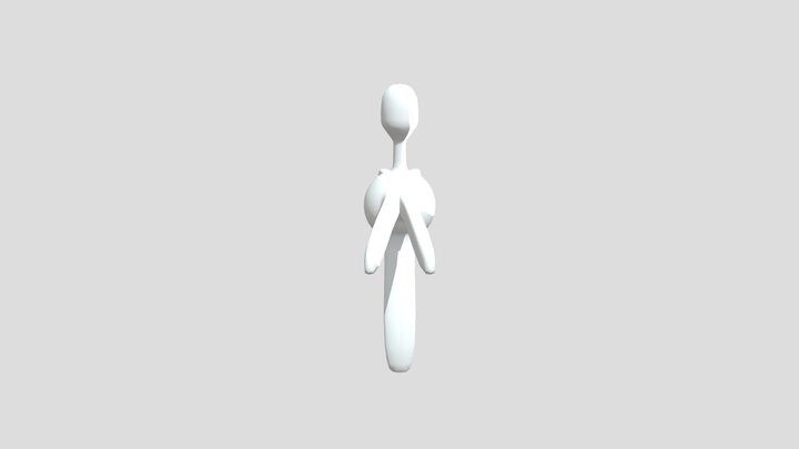 Cursed Person 3D Model