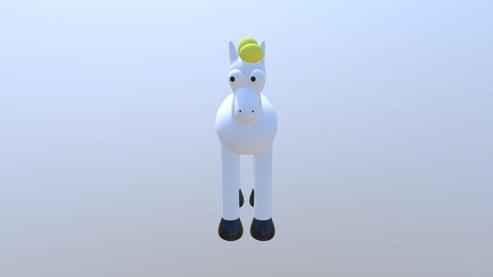 Stoopid Horse 3D Model