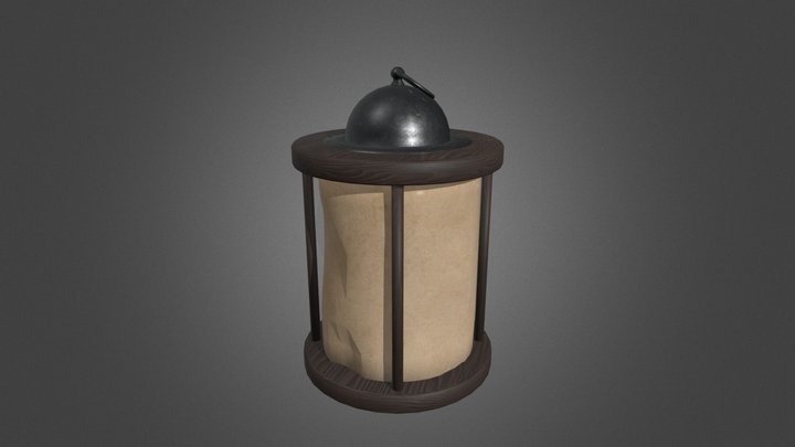 Medieval Lantern 14th Century 3D Model