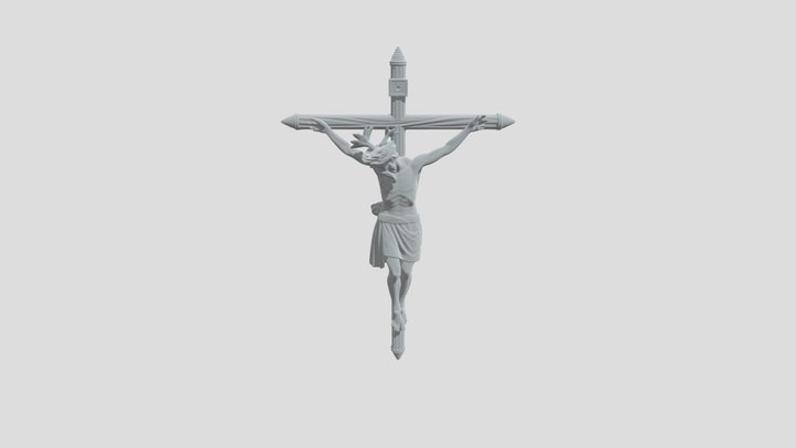 Crucifixion in Darkness 3D Model