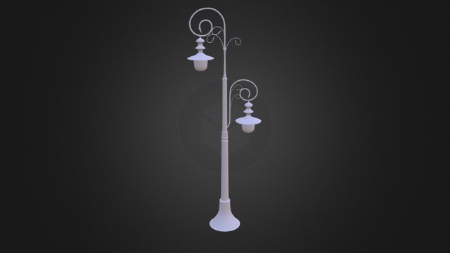 Street Lamp 3D Model
