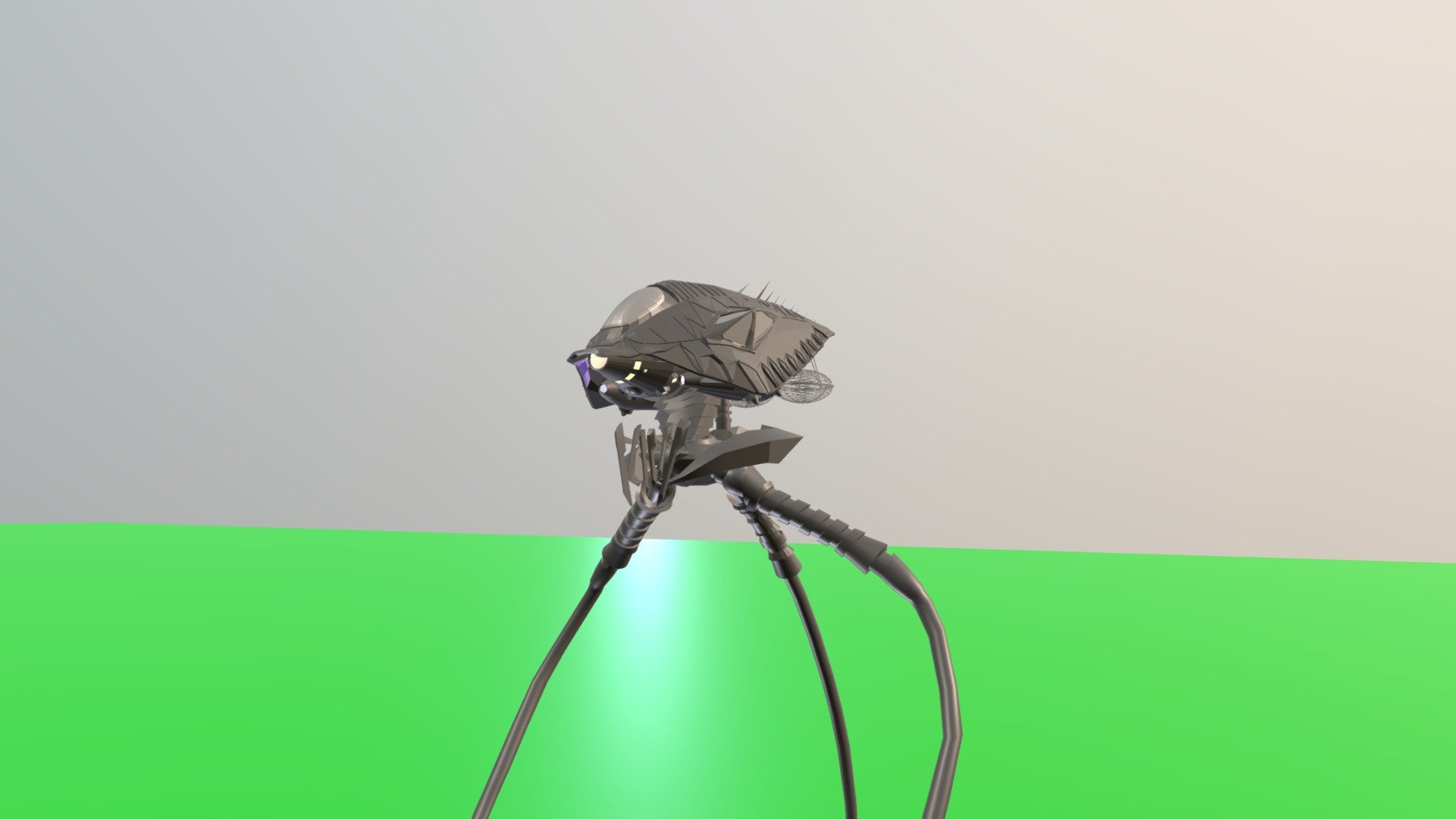 Tripod 2005 Harvester - 3D model by WAR OF THE WORLDS PRODUCTIONS [7f6312c]  - Sketchfab