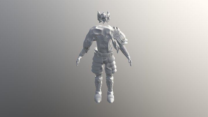 Dark Soul Armor 3D Model