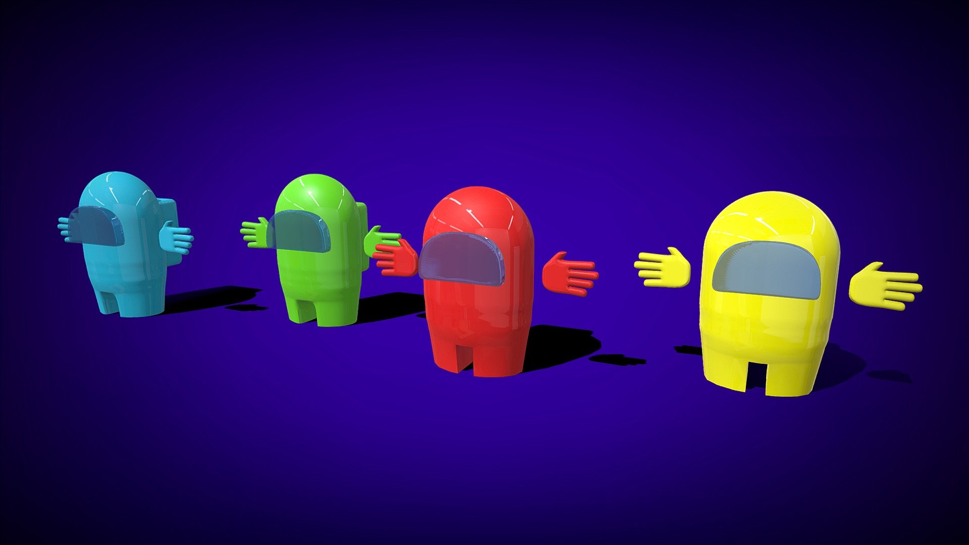 Among us Download Free 3D model by MichaelGichane [7f636a0] Sketchfab