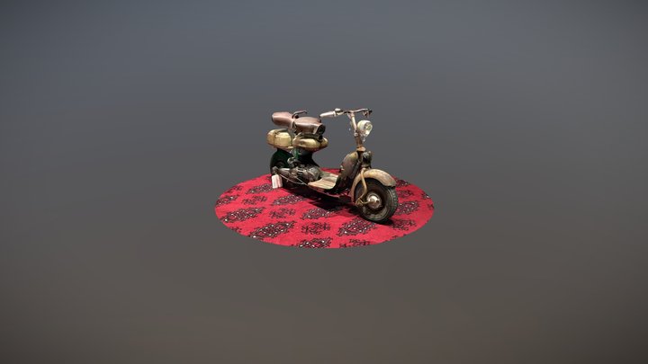 Lambretta Soldini 3D Model