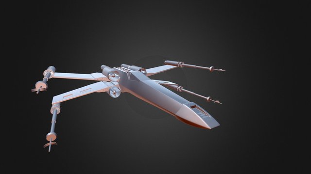 X-wing - model 3D Model